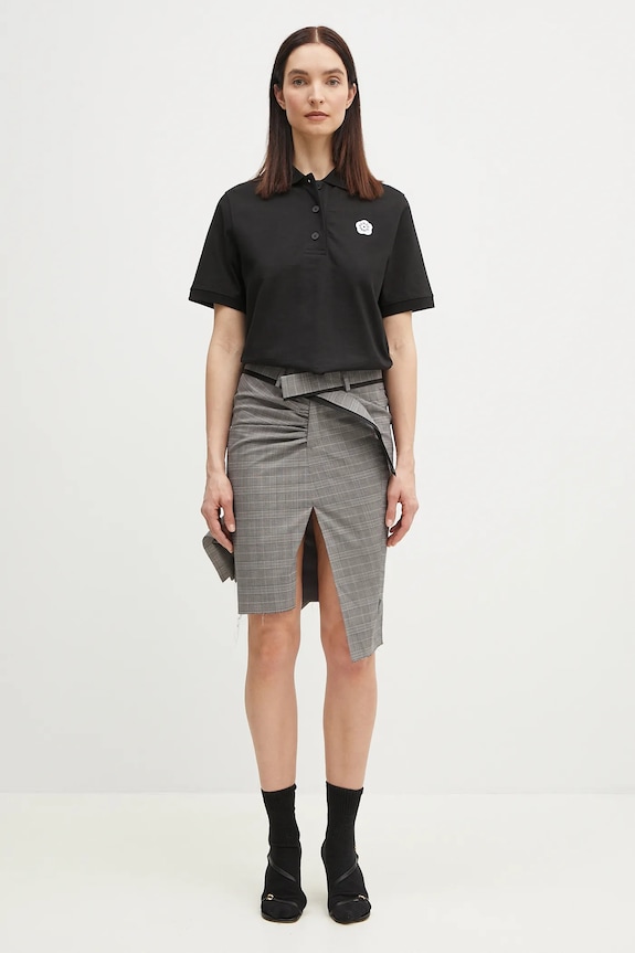Sukňa s prímesou vlny Ottolinger Drape Pencil 123.300523.02