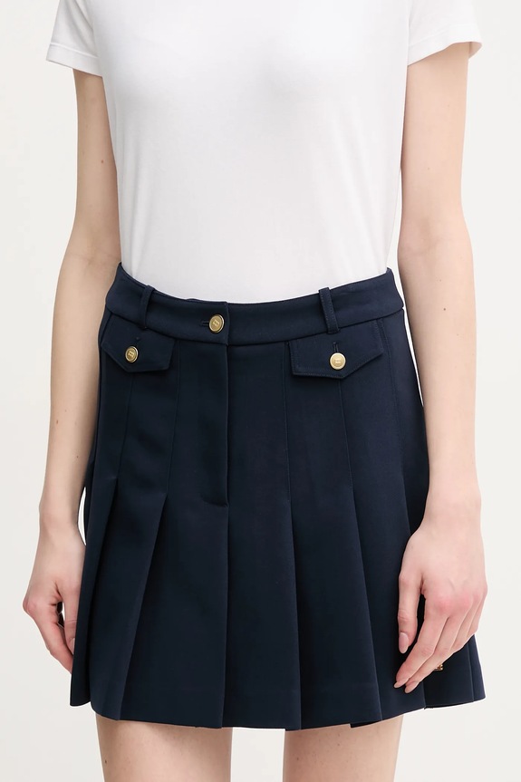 Tommy Hilfiger spódnica casual granatowy WW0WW44731