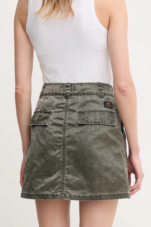 Ρούχα Φούστα Alpha Industries Vintage Mini Skirt 156052 πράσινο