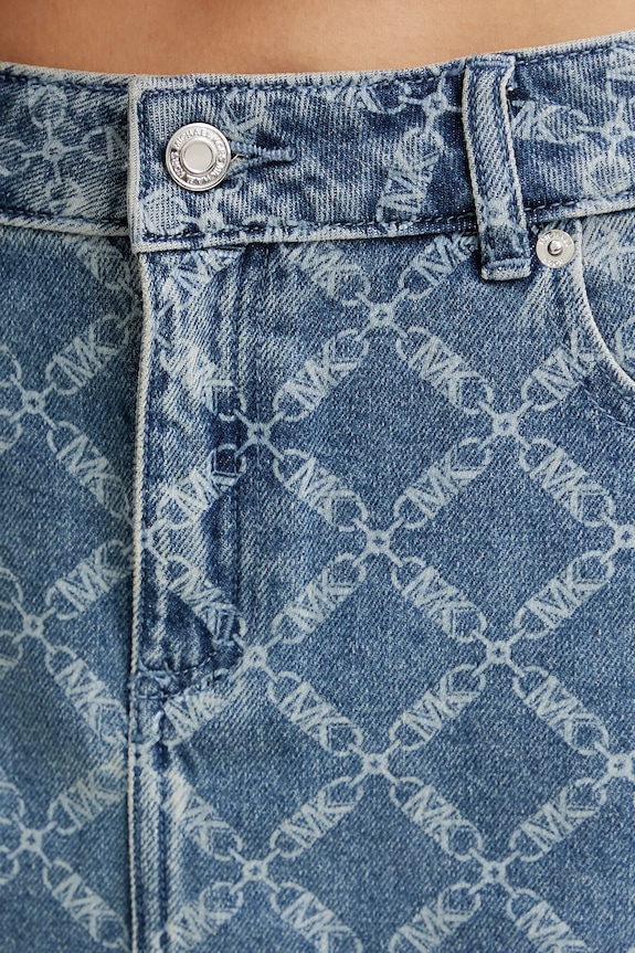 MICHAEL Michael Kors spódnica jeansowa niebieski MS570I6H2P