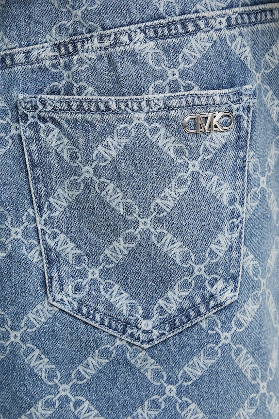 MICHAEL Michael Kors spódnica jeansowa MS570I6H2P niebieski