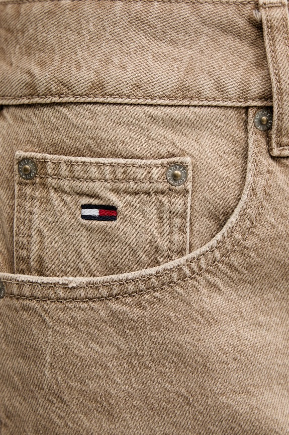 Tommy Jeans farmer szoknya bézs DW0DW20134