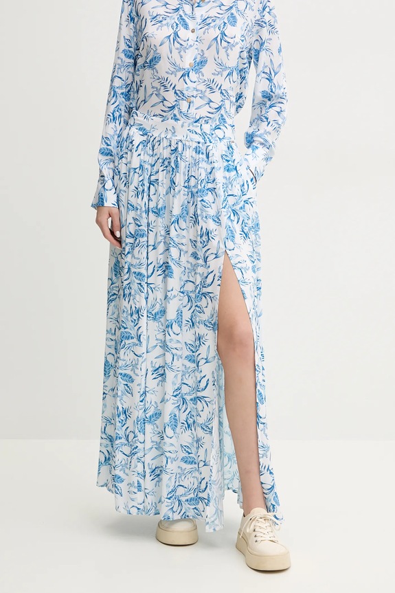 Melissa Odabash gonna maxi blu MO.MIRA