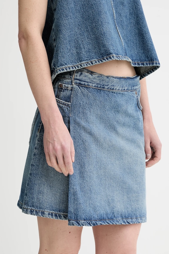 Jeans krilo Won Hundred Mini modra 3505.15155