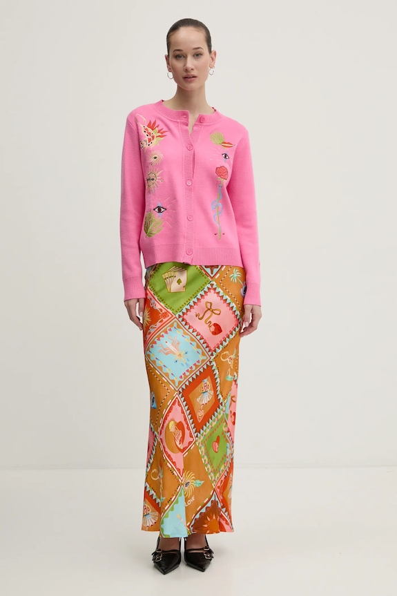 Юбка Never Fully Dressed NFDSK615 оранжевый SS25