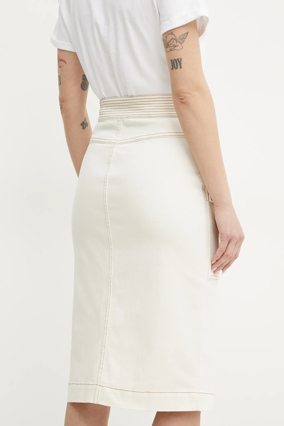 Odzież Marciano by Guess spódnica NAOMI 5GGD08.7297A beżowy