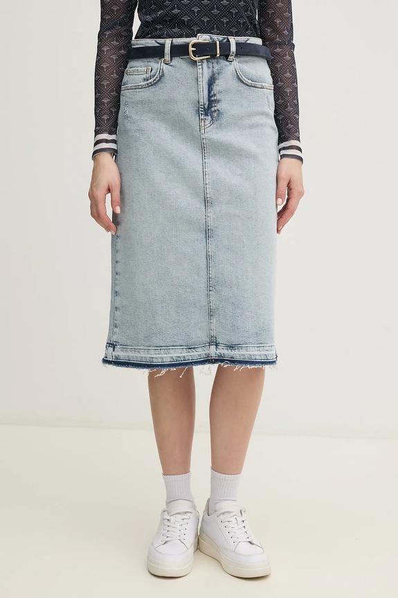 Joop! gonna di jeans midi blu 30046660