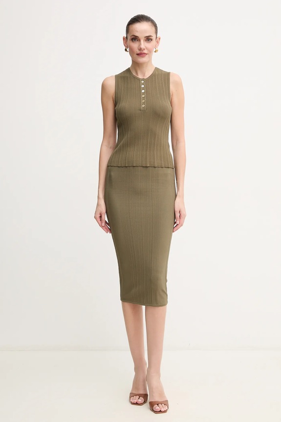 Marciano by Guess spódnica GIADA 5GGD18.5874Z zielony SS25