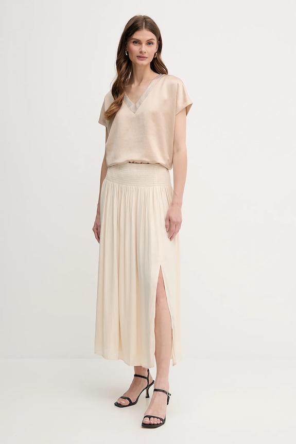 Sukně Marc Aurel 2321.1020.93266 béžová SS25