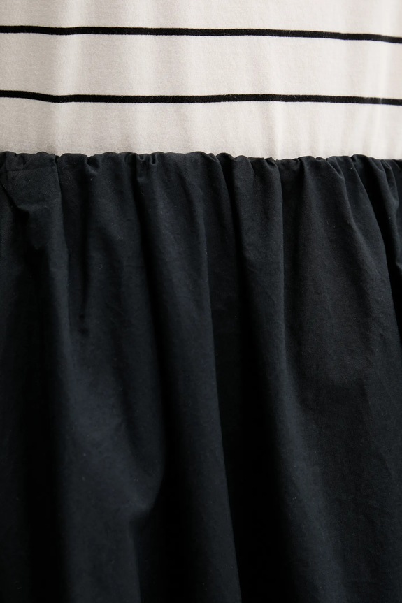 Bavlněná sukně Abercrombie & Fitch černá KI143.5070.900