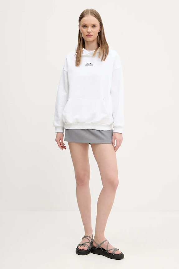 Φούστα Abercrombie & Fitch KI143.5269.132 γκρί SS25
