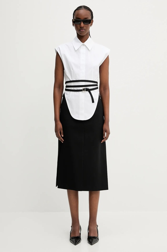 Sportmax spódnica Garbo 2512101022600 czarny