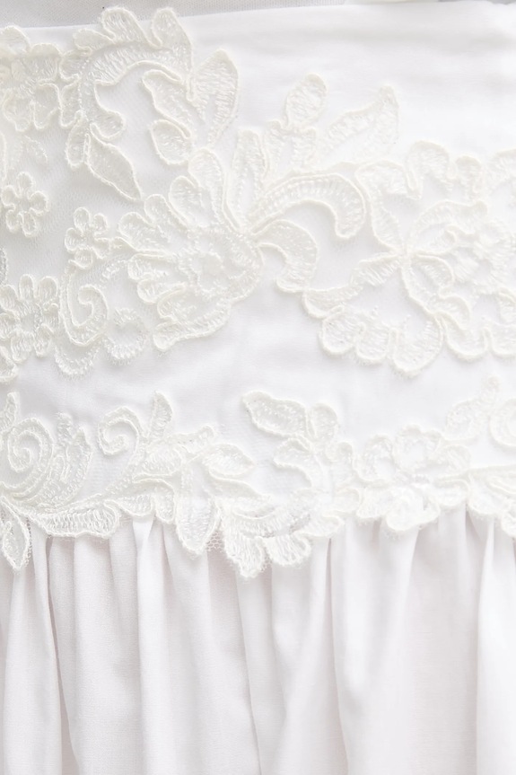 Ermanno Scervino LIFE pamut szoknya fehér D464O605OVZ