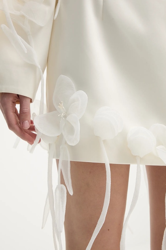 Rotate spódnica beżowy 113884857