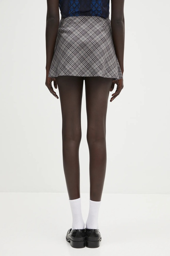 Ρούχα Μάλλινη φούστα AMBUSH Check Rose Skirt 12115390 γκρί