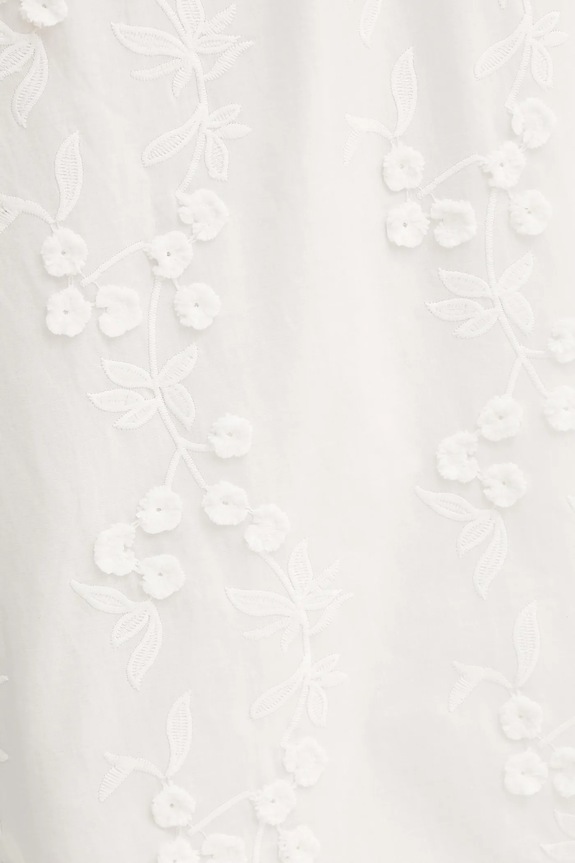 Βαμβακερή φούστα MUNTHE URSA 255121025522 λευκό