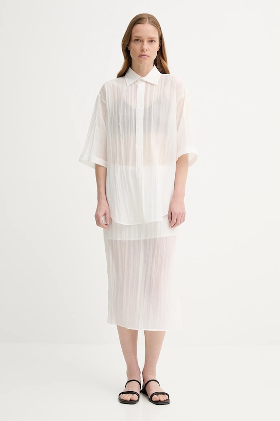 Φούστα Filippa K 31762.FK λευκό SS25