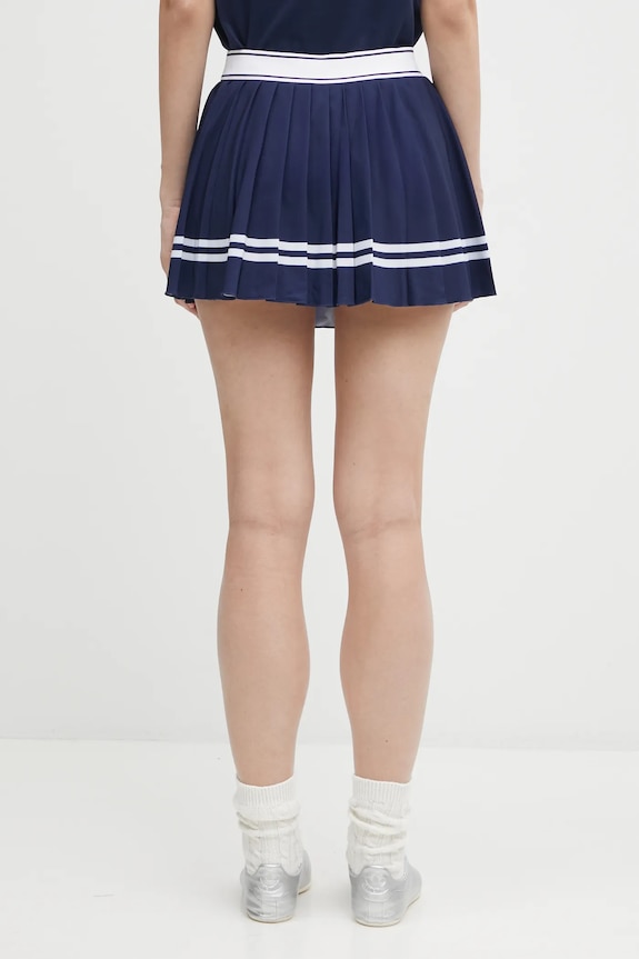 Îmbrăcăminte Sporty & Rich fustă Italic Logo Pleated SK005621313BL107 bleumarin