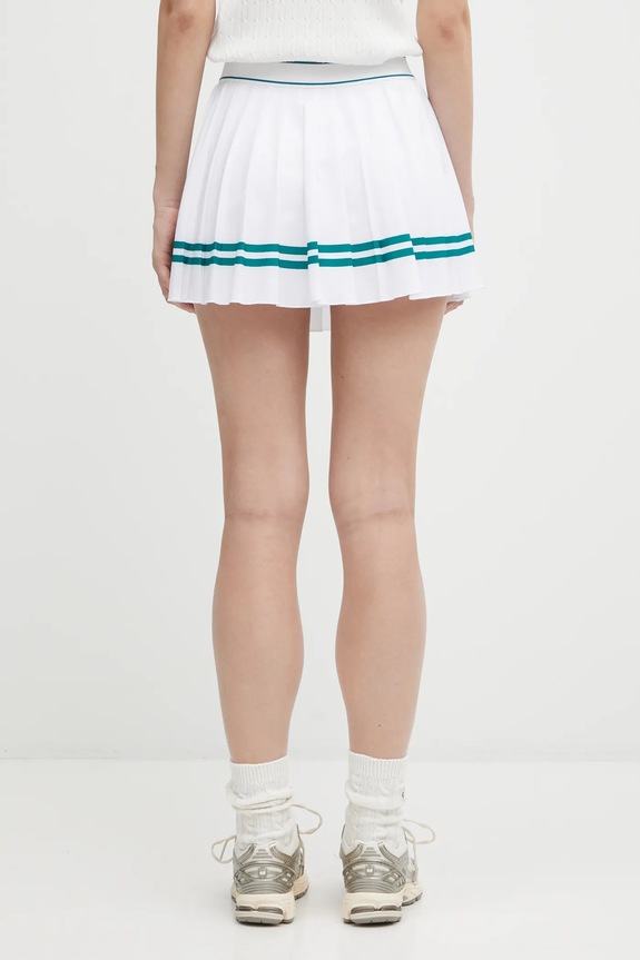 Odjeća Suknja Sporty & Rich Italic Logo Pleated SK005621313WH27 bijela