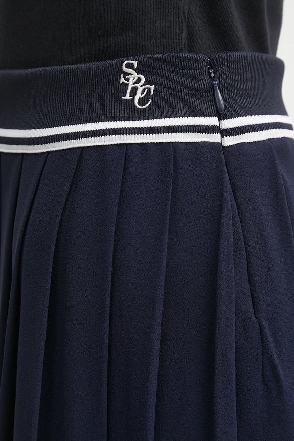 Sporty & Rich spódnica Src Logo Abigail granatowy SK012602302BL106