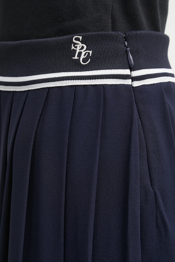 Sporty & Rich spódnica Src Logo Abigail granatowy SK012602302BL106