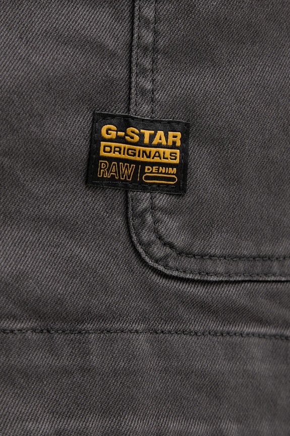 Rifľová sukňa G-Star Cargo short sivá D25235.C106