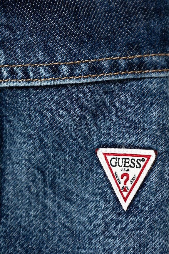 Deklice Otroško krilo iz jeansa Guess J5RD07.D45E0.PPYA mornarsko modra