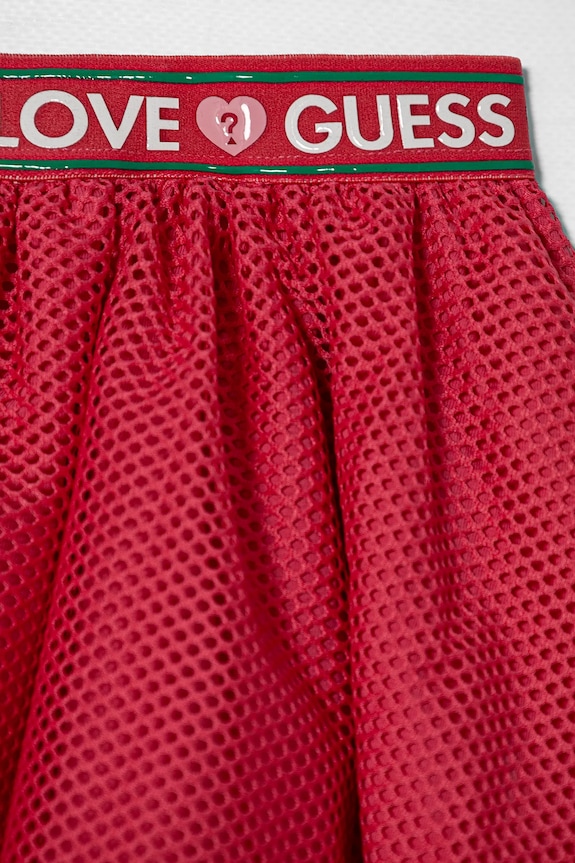 DÍVKA Dětská sukně Guess K5RD05.KACZ0.PPYA růžová