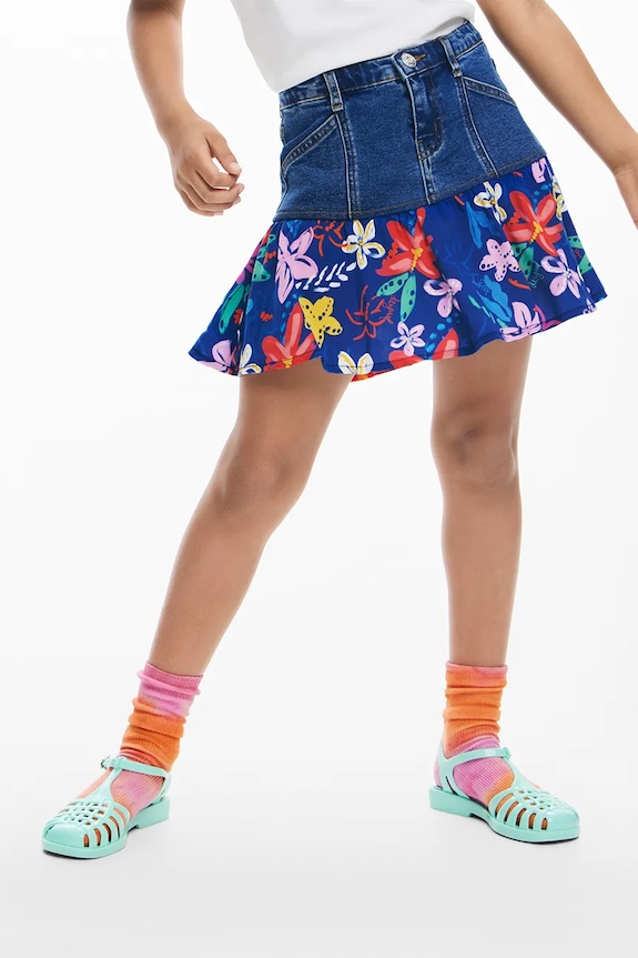 Otroško krilo Desigual 25SGFD01 modra