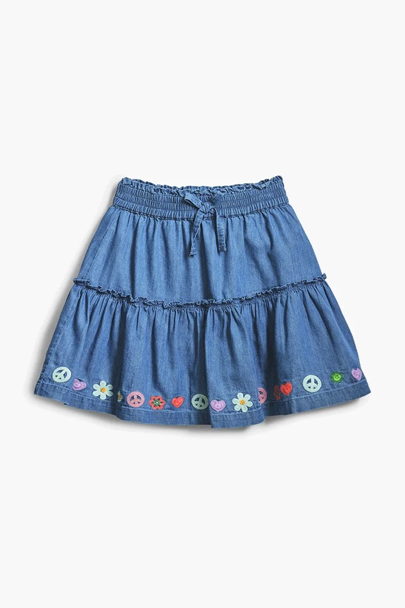 Desigual gyerek szoknya 25SGFW02 kék SS25