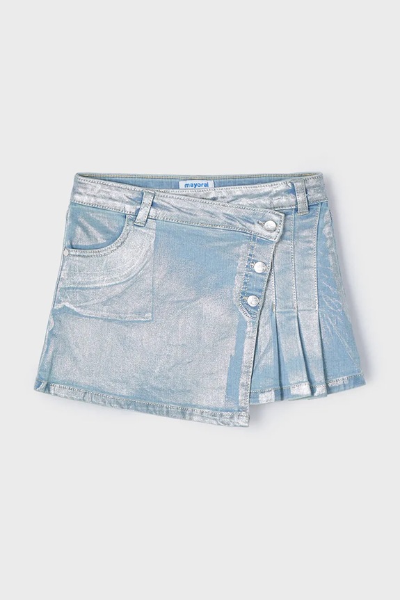 Mayoral spódnica jeansowa dziecięca 3902.6F.Mini.PPYA niebieski SS25
