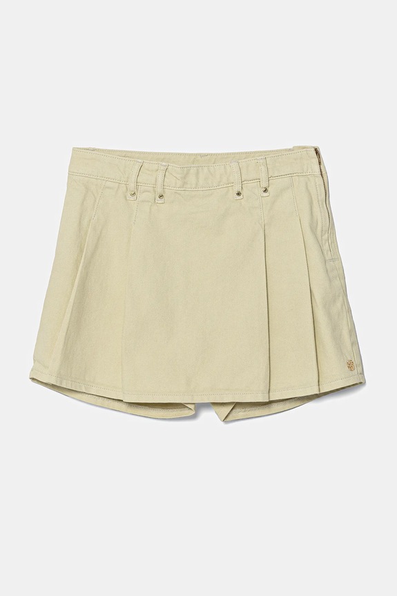 Otroške jeans kratke hlače s krilom Guess Mini bež J5GD31.WH6L0.PPYA