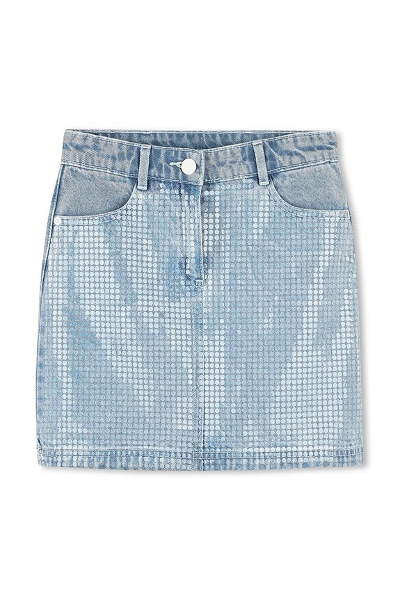 Dkny spódnica jeansowa dziecięca D62259.156.162 niebieski SS25