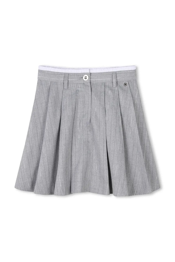 Dječja suknja Dkny mini siva D62266.114.150