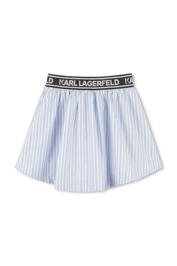 Karl Lagerfeld fusta fete Z30446.156.162 albastru SS25