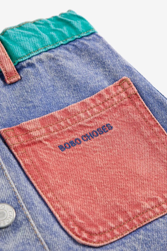 Bobo Choses spódnica jeansowa dziecięca 125AC072 niebieski