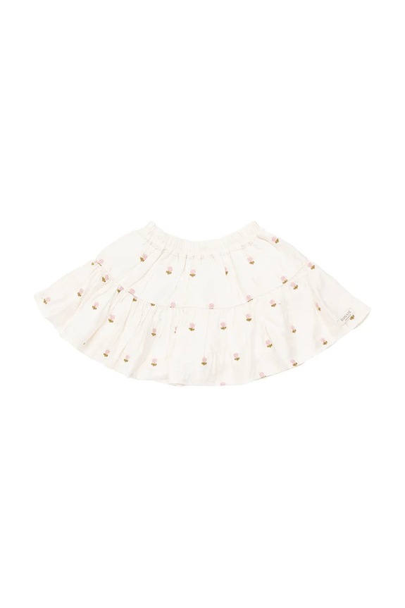 Lány Donsje gyerek szoknya Lindie Skirt Roses 4096801 fehér