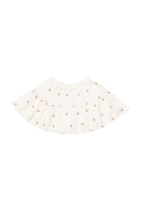 Lány Donsje gyerek szoknya Lindie Skirt Roses 4096801 fehér