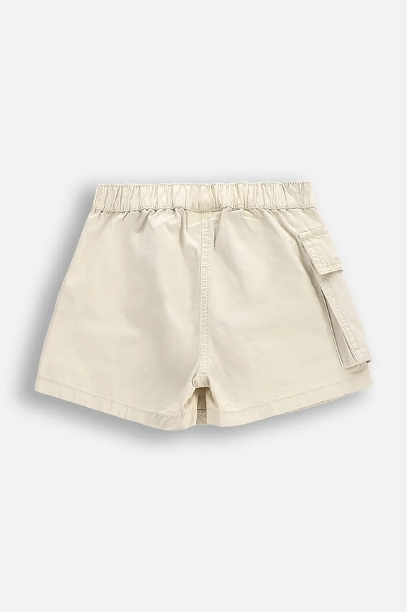 Suknja-hlače od pamuka Coccodrillo WC5124501DGK bež SS25