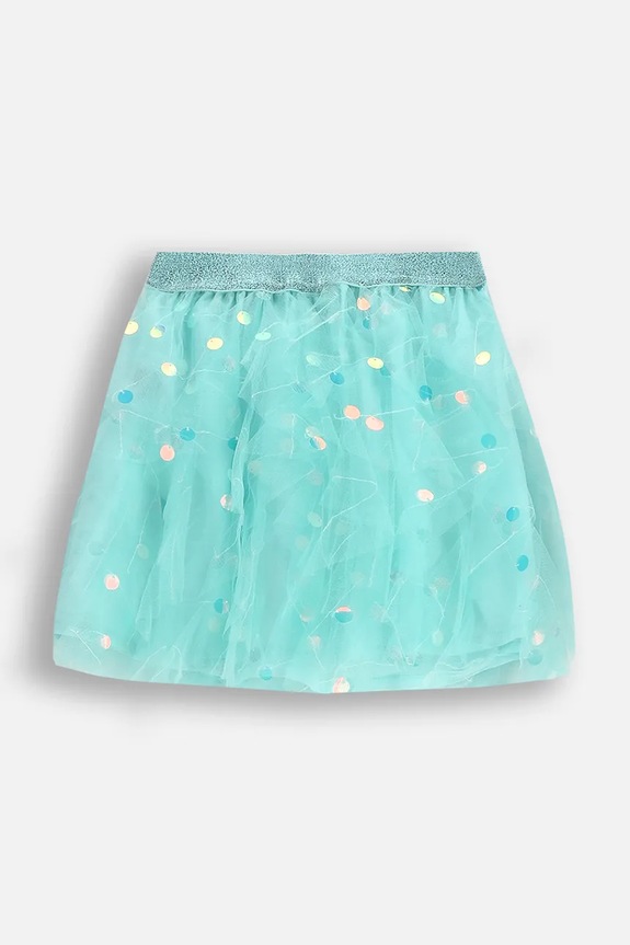 Coccodrillo gonna bambina WC5124201IGK turchese SS25