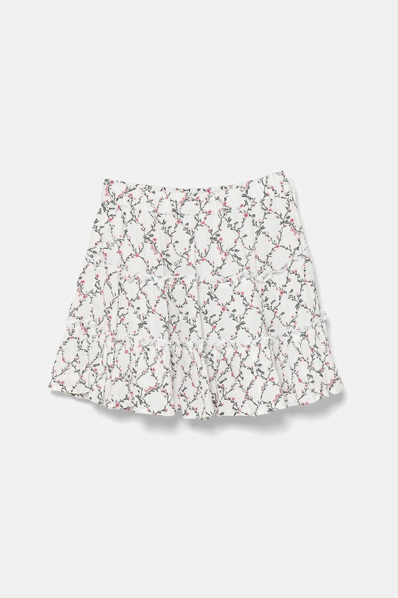 Παιδική φούστα United Colors of Benetton 4KEUC0027.G.Seasonal λευκό SS25