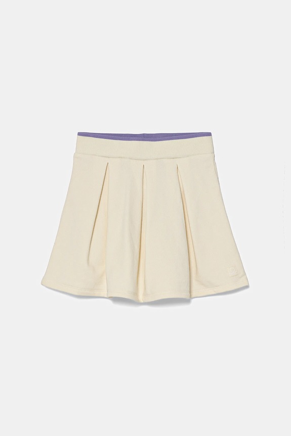 United Colors of Benetton fustă fete uni bej 32N4C0007.G.Seasonal