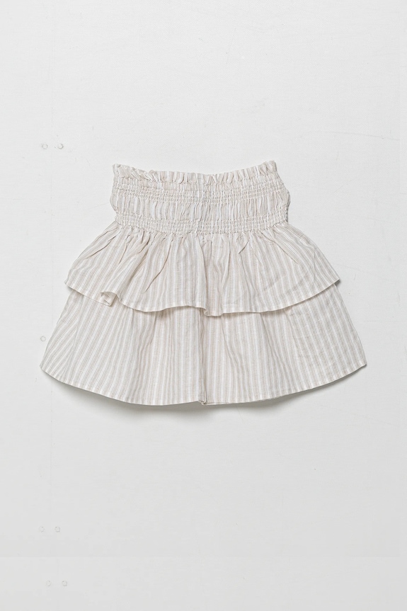Παιδική λινή φούστα United Colors of Benetton 4Q1NC0023.G.Seasonal μπεζ SS25