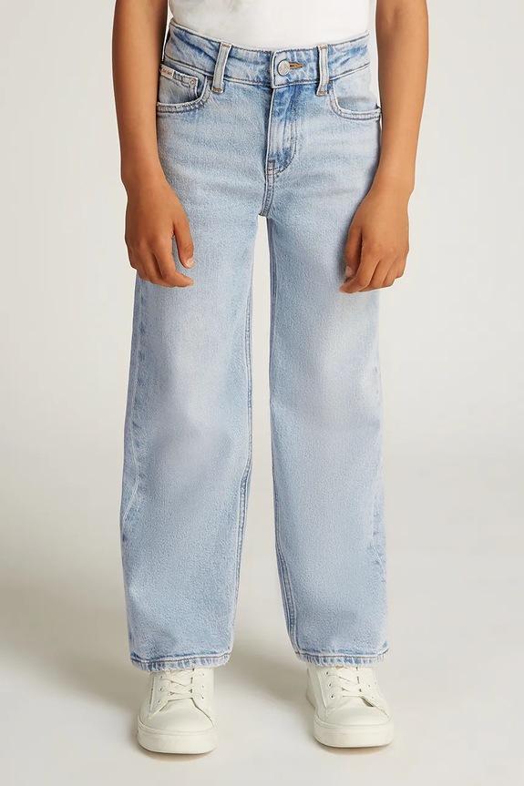 Dječje traperice Calvin Klein Jeans SKATER traperice plava IB0IB02297.PPYA