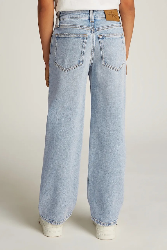 Dječje traperice Calvin Klein Jeans SKATER plava IB0IB02297.PPYA