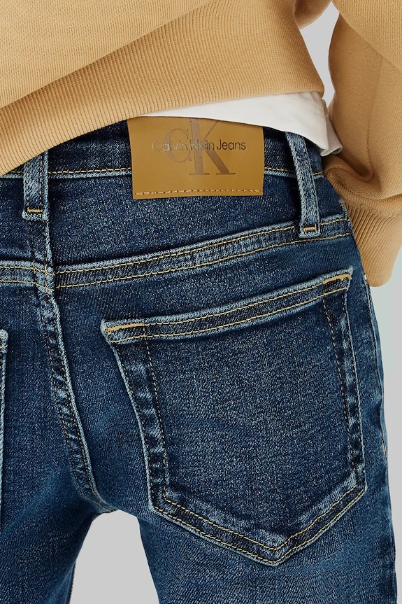 Calvin Klein Jeans jeansy dziecięce SLIM IB0IB02303.128.176.PPYA
