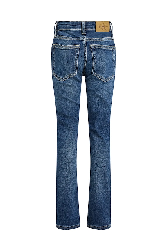Chłopiec Calvin Klein Jeans jeansy dziecięce SLIM IB0IB02303.128.176.PPYA niebieski