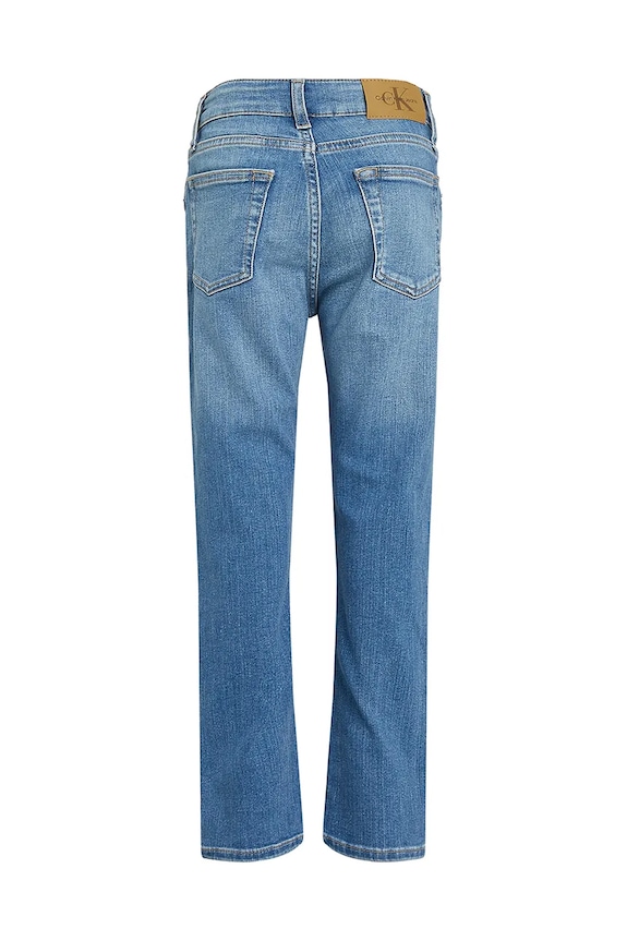 Dječje traperice Calvin Klein Jeans DAD IB0IB02306.PPYA plava SS25