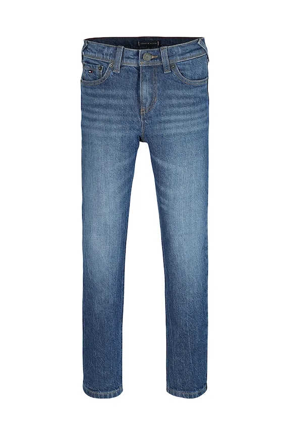 Dječje traperice Tommy Hilfiger SCANTON Y KB0KB09324.128.176.PPYA plava SS25