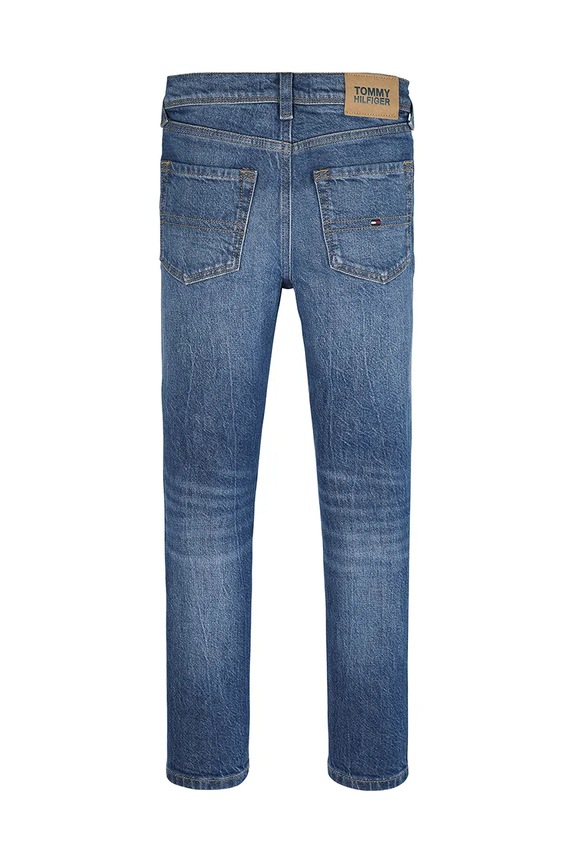 Dječaci Dječje traperice Tommy Hilfiger SCANTON Y KB0KB09324.128.176.PPYA plava